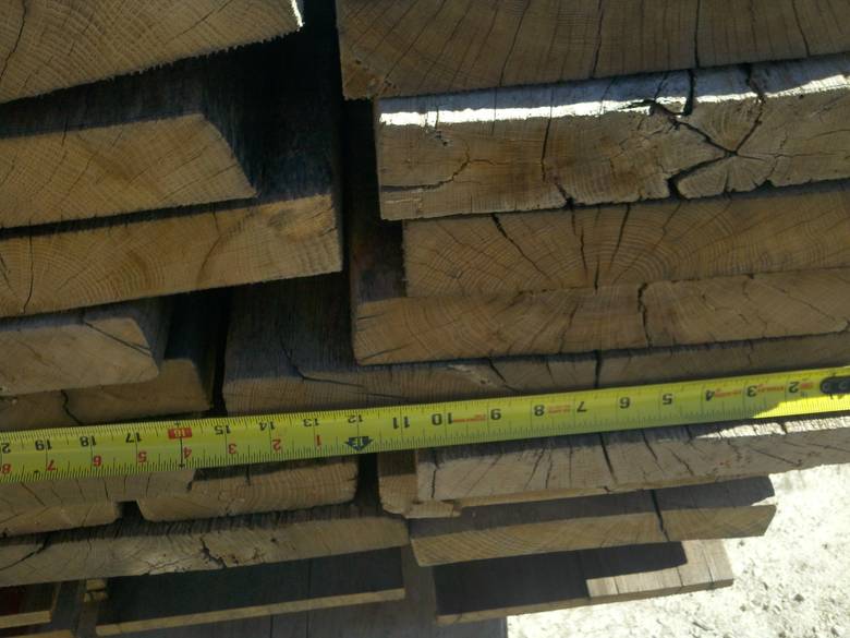 Weathered Oak Lumber